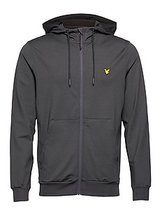 Lyle /& Scott Mens Tricot Classic Jersey Track Jacket Zip Up Sweat Top Black