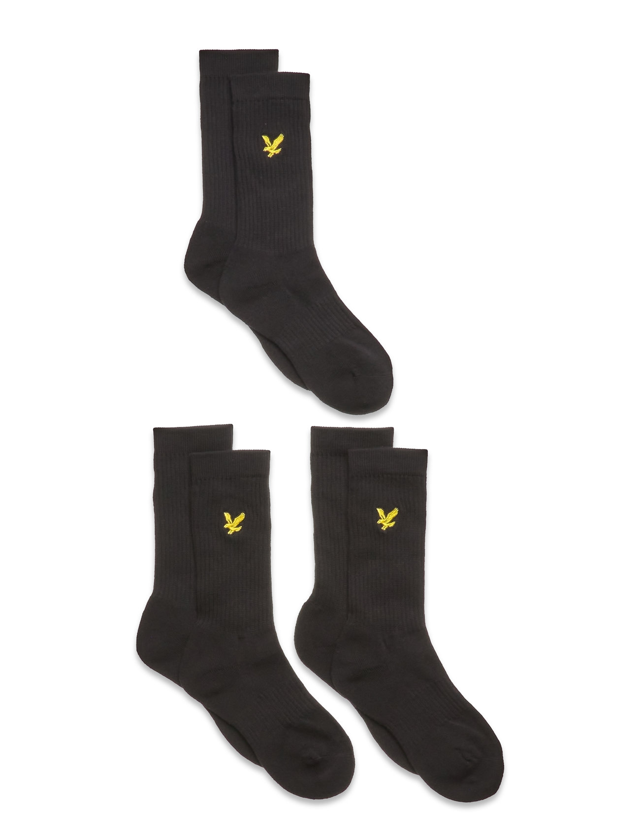 Lyle & Scott Scout, 40-42, Black, Sokker & Strømpebukser > Sokker, Børn