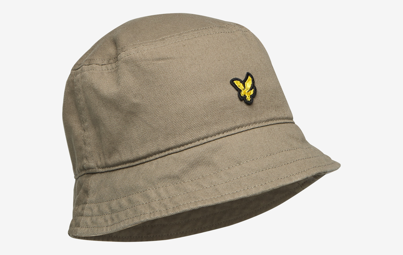 lyle and scott bucket hat green