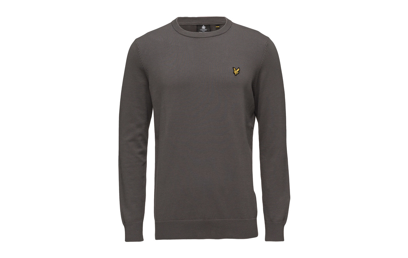 Jumper Black Cotton Neck True Crew Scott amp; Lyle xpqCz8w