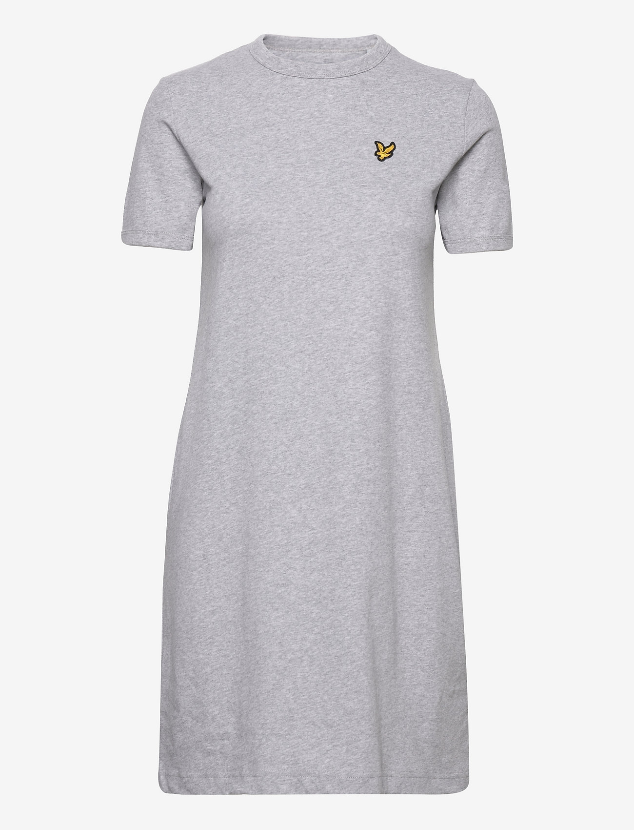 Lyle & Scott - T-shirt Dress - kleitas krekli - light grey marl - 0