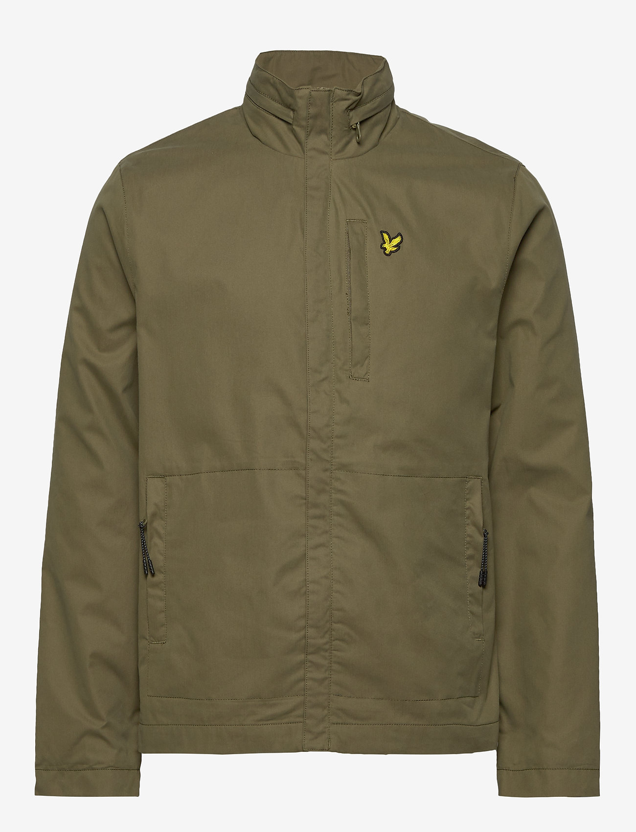 Lyle and Scott Mens Lightweight Funnel Neck Jacket Cotton