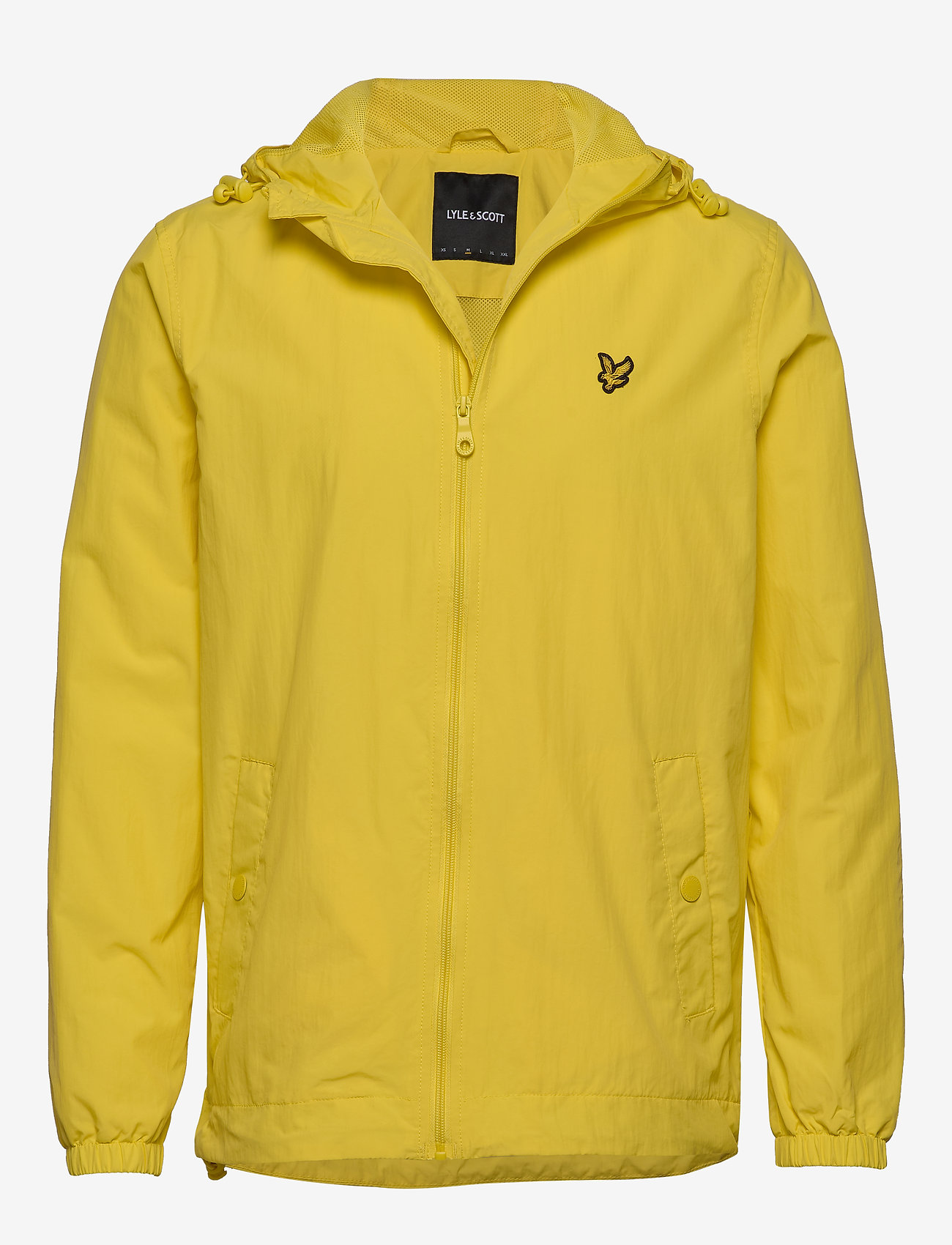 Lyle & Scott - Zip Through Hooded Jacket - spring jackets - buttercup yellow - 0