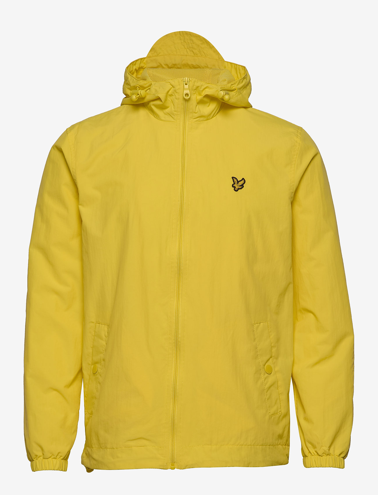Lyle & Scott - Zip Through Hooded Jacket - spring jackets - buttercup yellow - 1