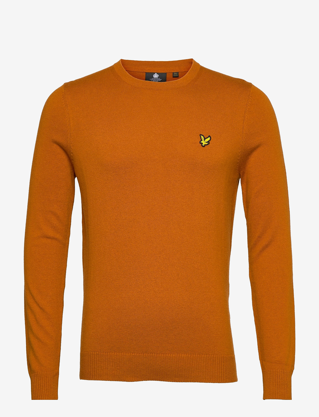 lyle & scott cotton merino crew jumper