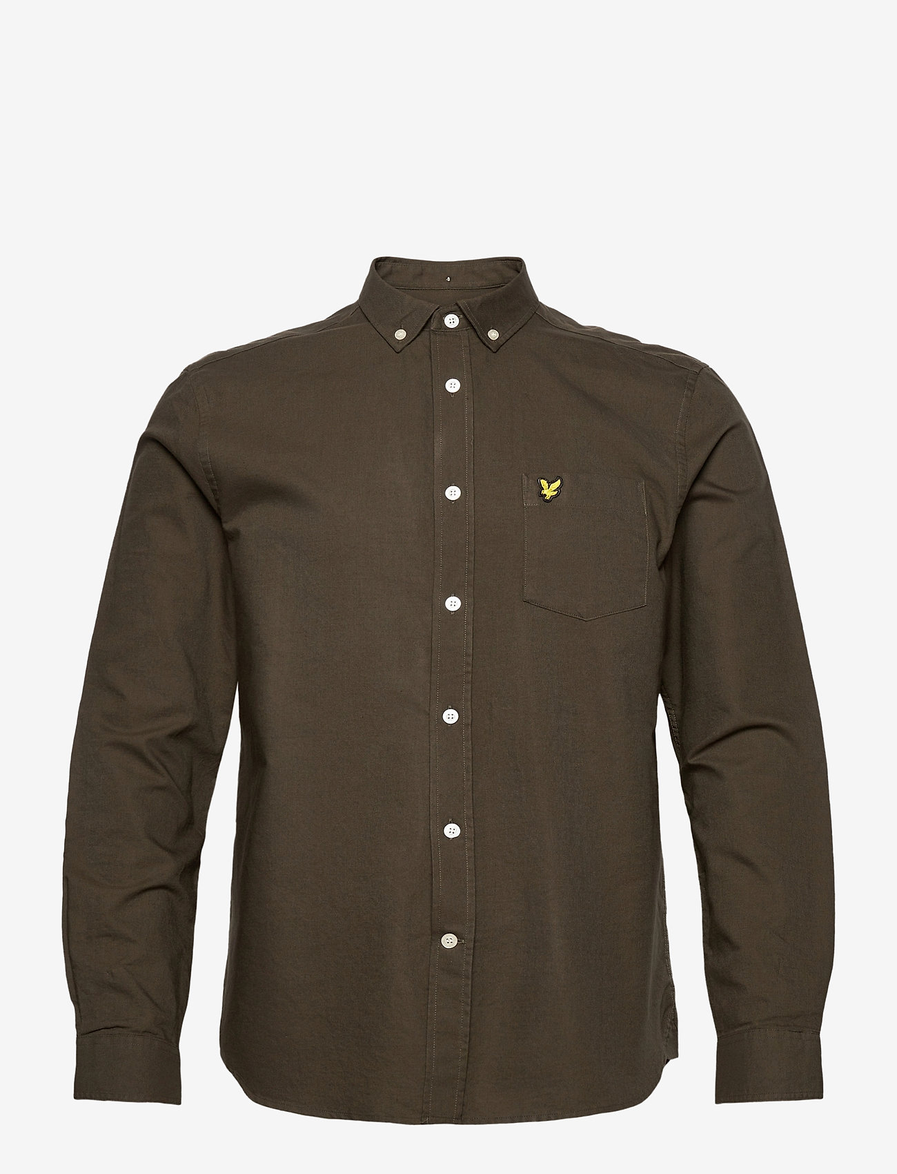 light green oxford shirt