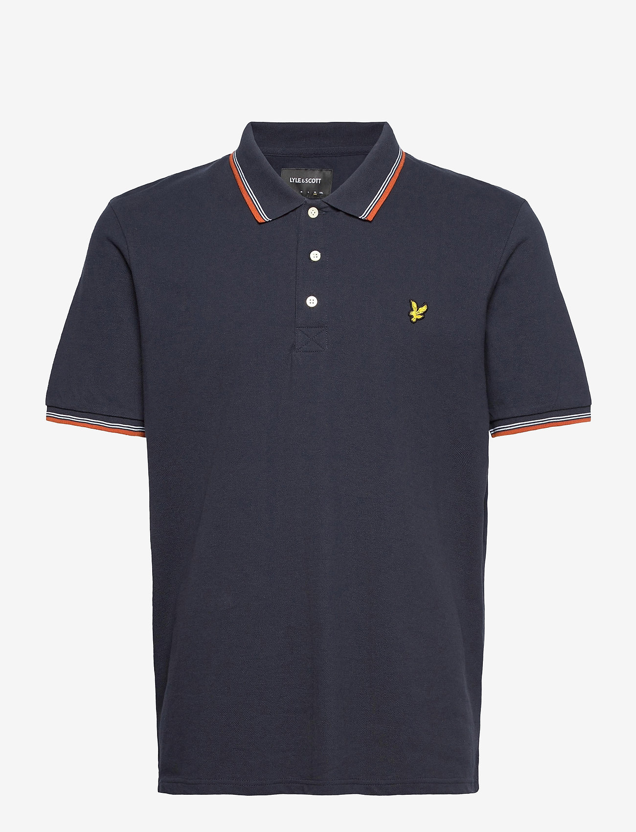 lyle and scott tipped polo shirt