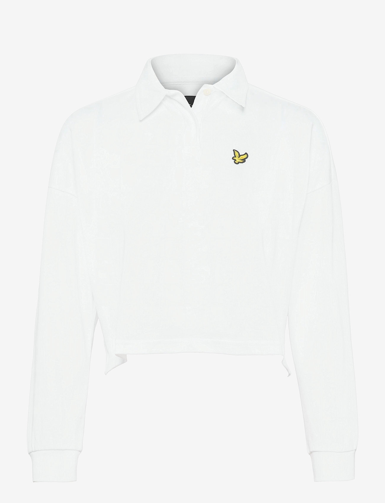 ralph lauren cropped rugby shirt
