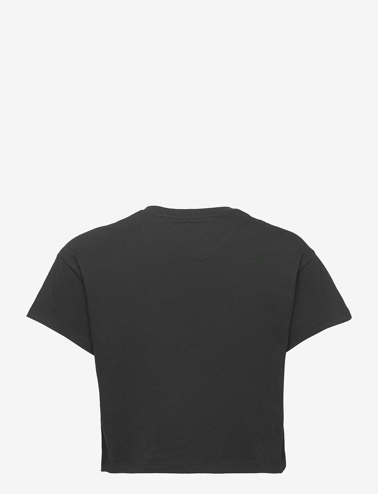 Lyle & Scott - Cropped T-shirt - Īsi topi - jet black - 1