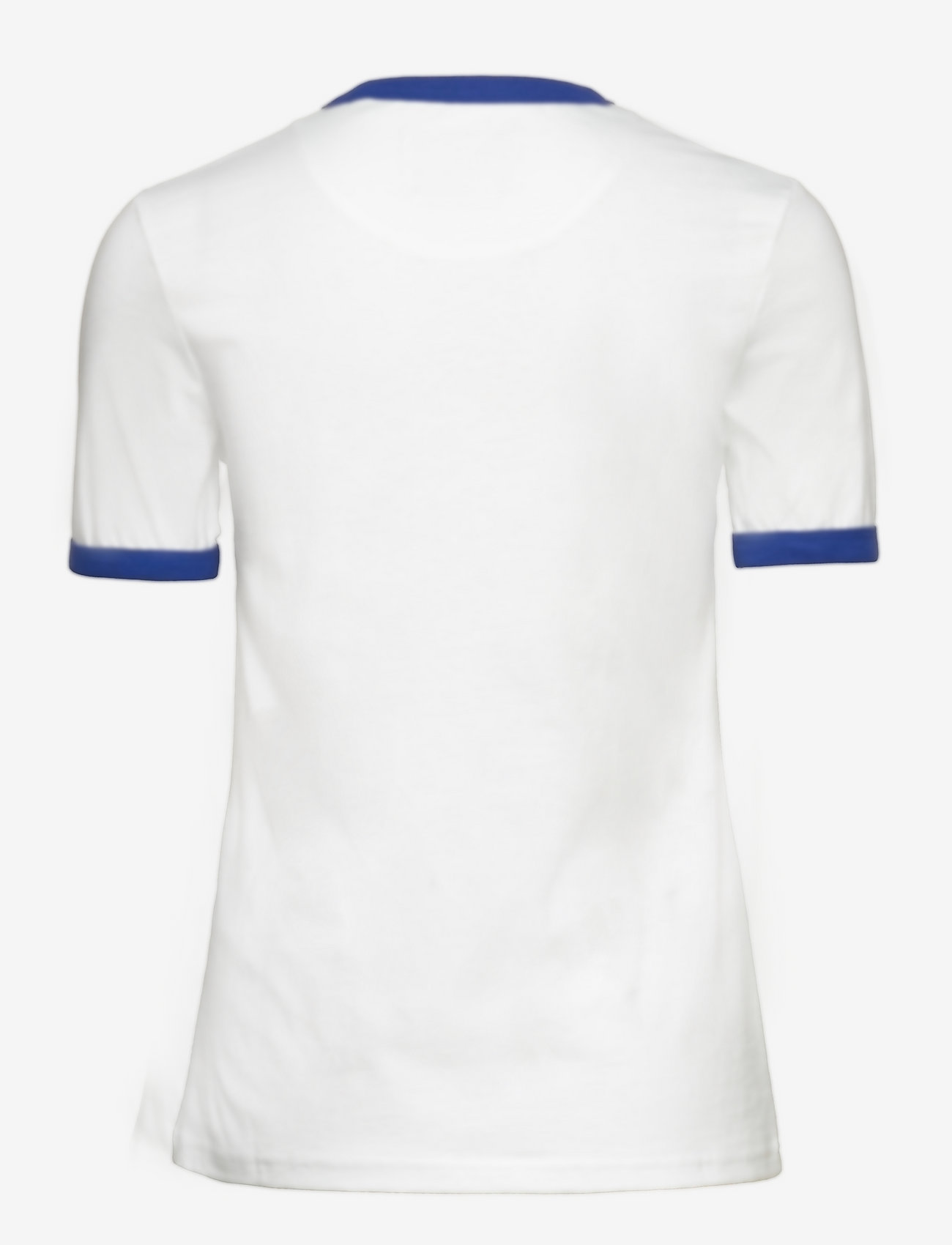 Lyle & Scott - Ringer T-shirt - t-krekli - white/electric cobalt - 1
