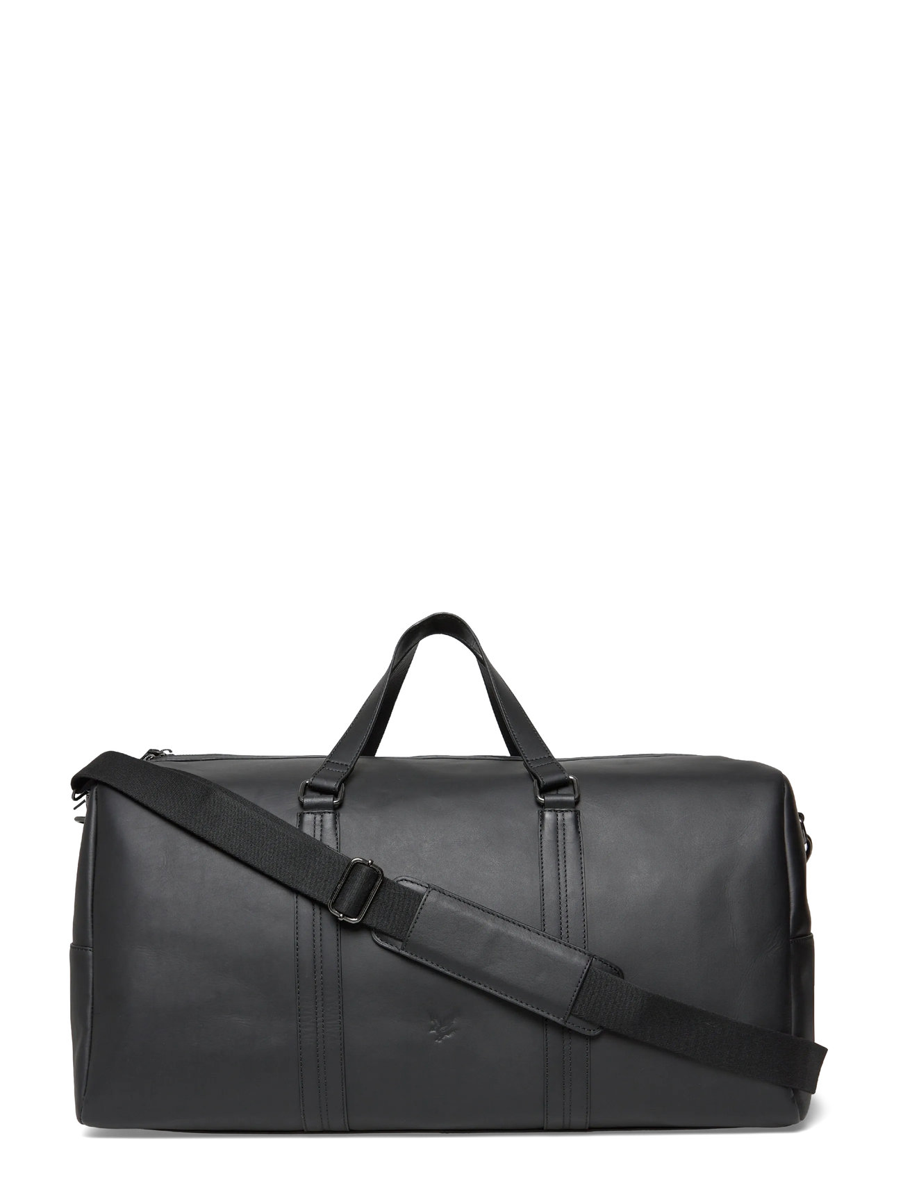 LYLE & SCOTT Leder Holdall Schwarz - One Size - Herren