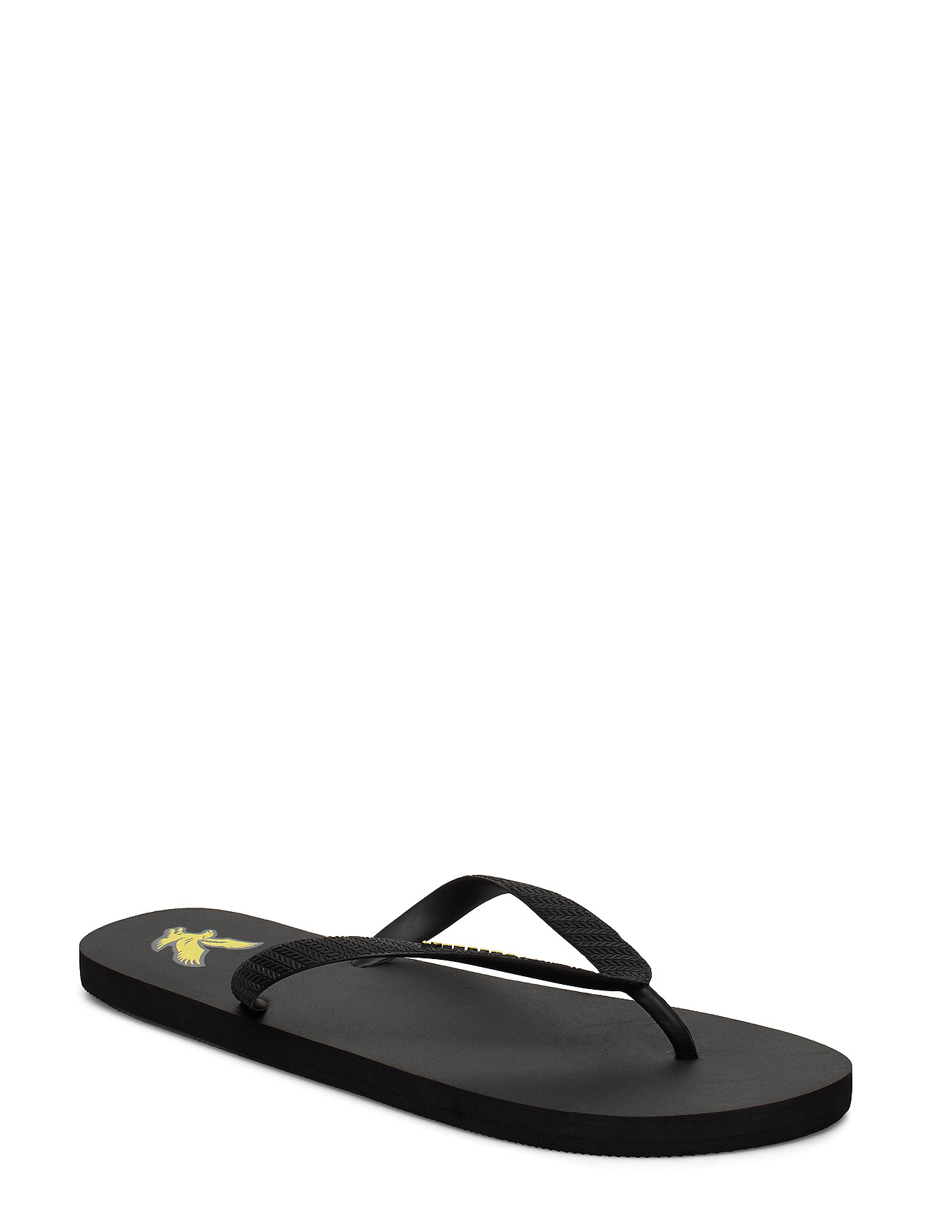 Lyle & Scott Flip Flop, 43, Black, Sandaler > Flip Flops, Herre