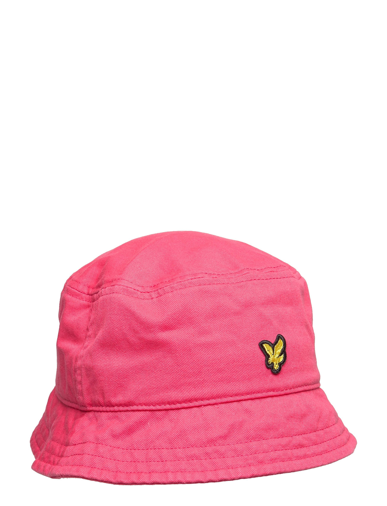 pink lyle and scott bucket hat