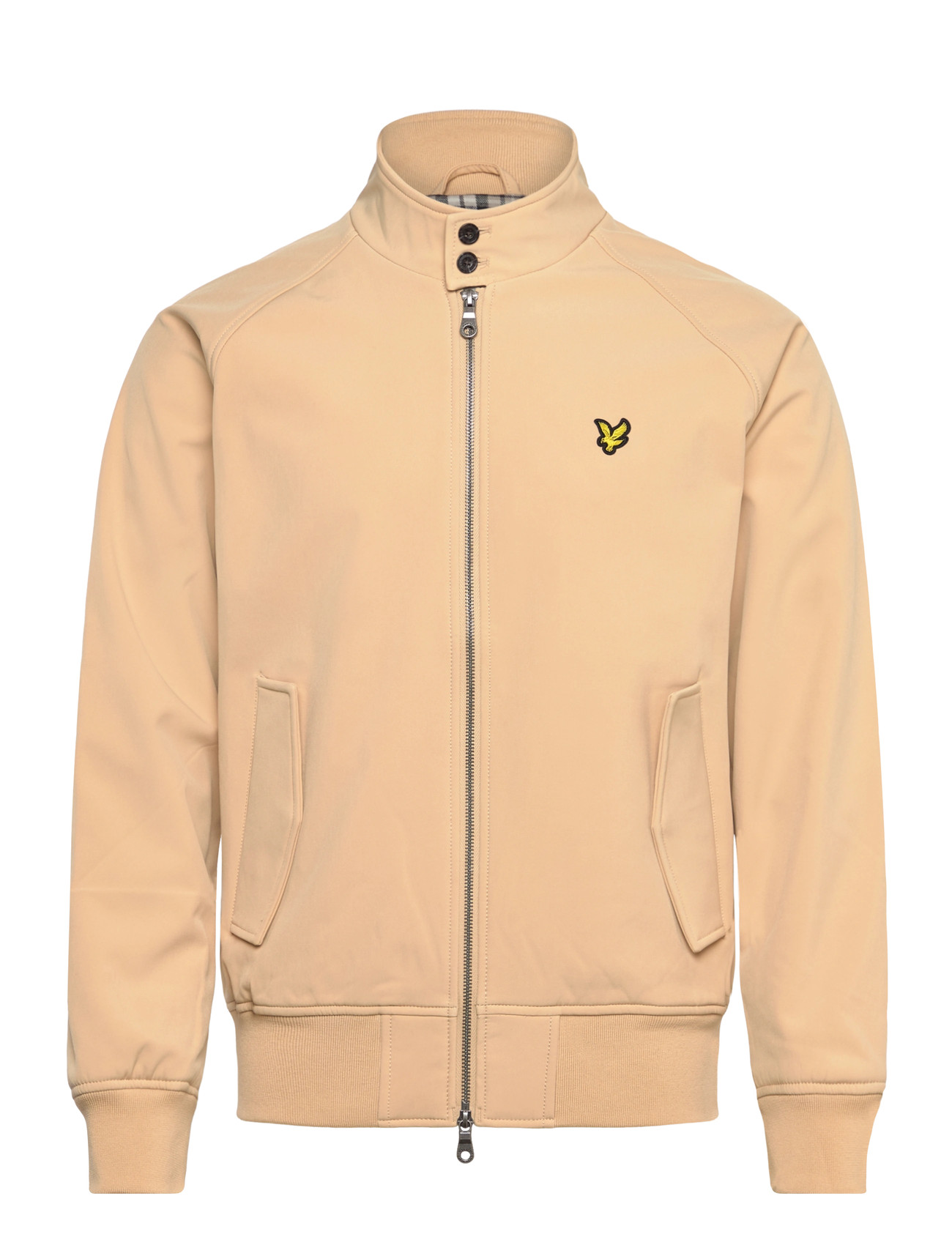 LYLE & SCOTT Softshell Harrington Jacke Beige - M - Herren