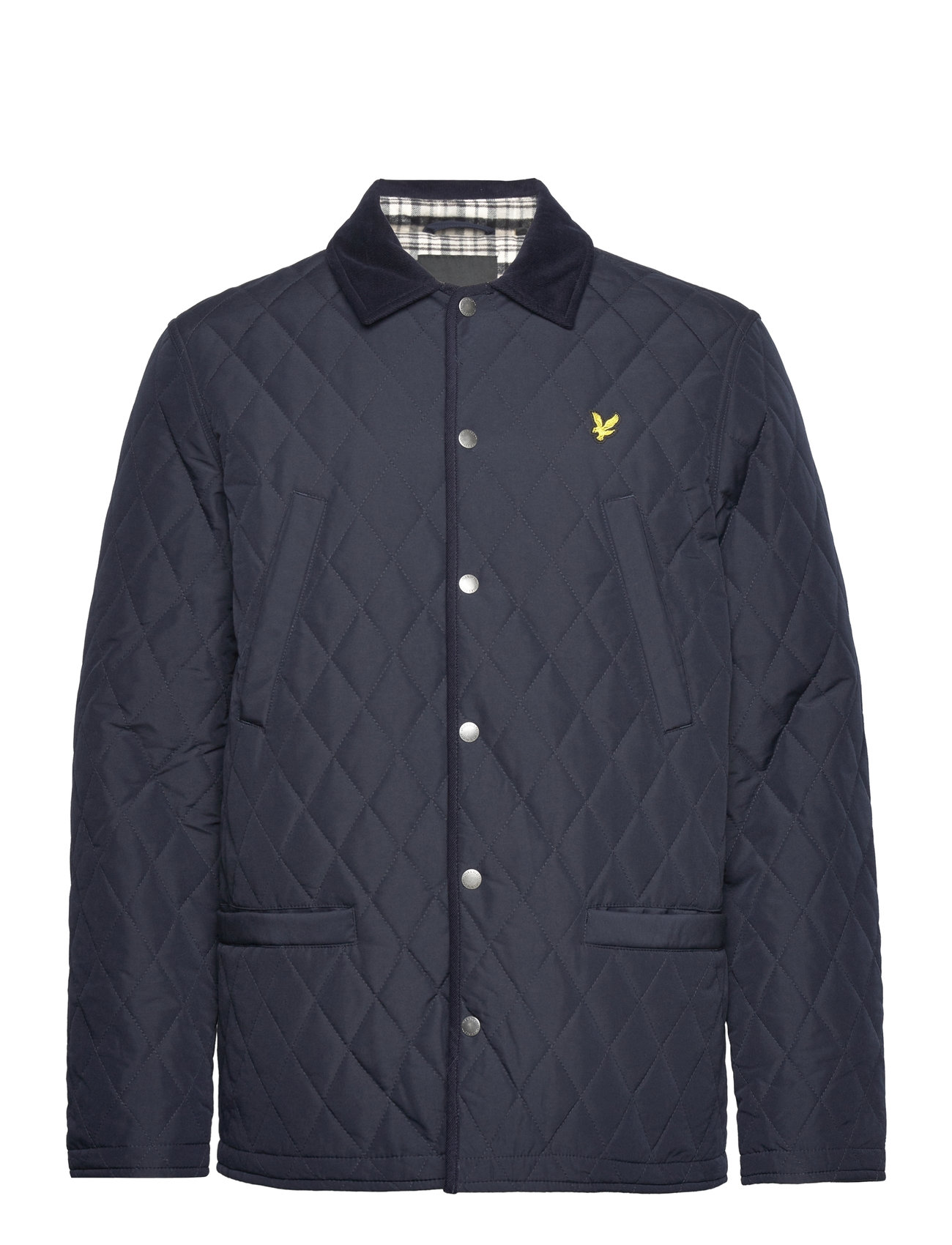 Quilted Jacket Navy Lyle & Scott