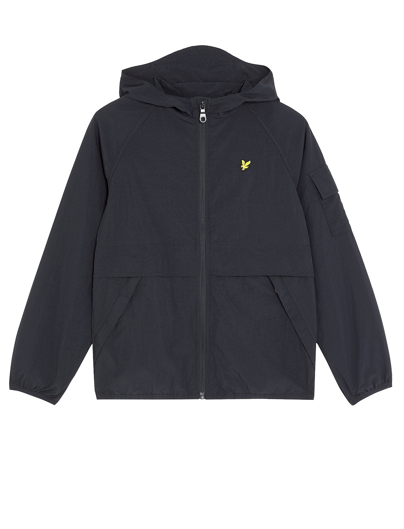 Lyle & Scott Hooded Windbreaker Jacket Marinblå