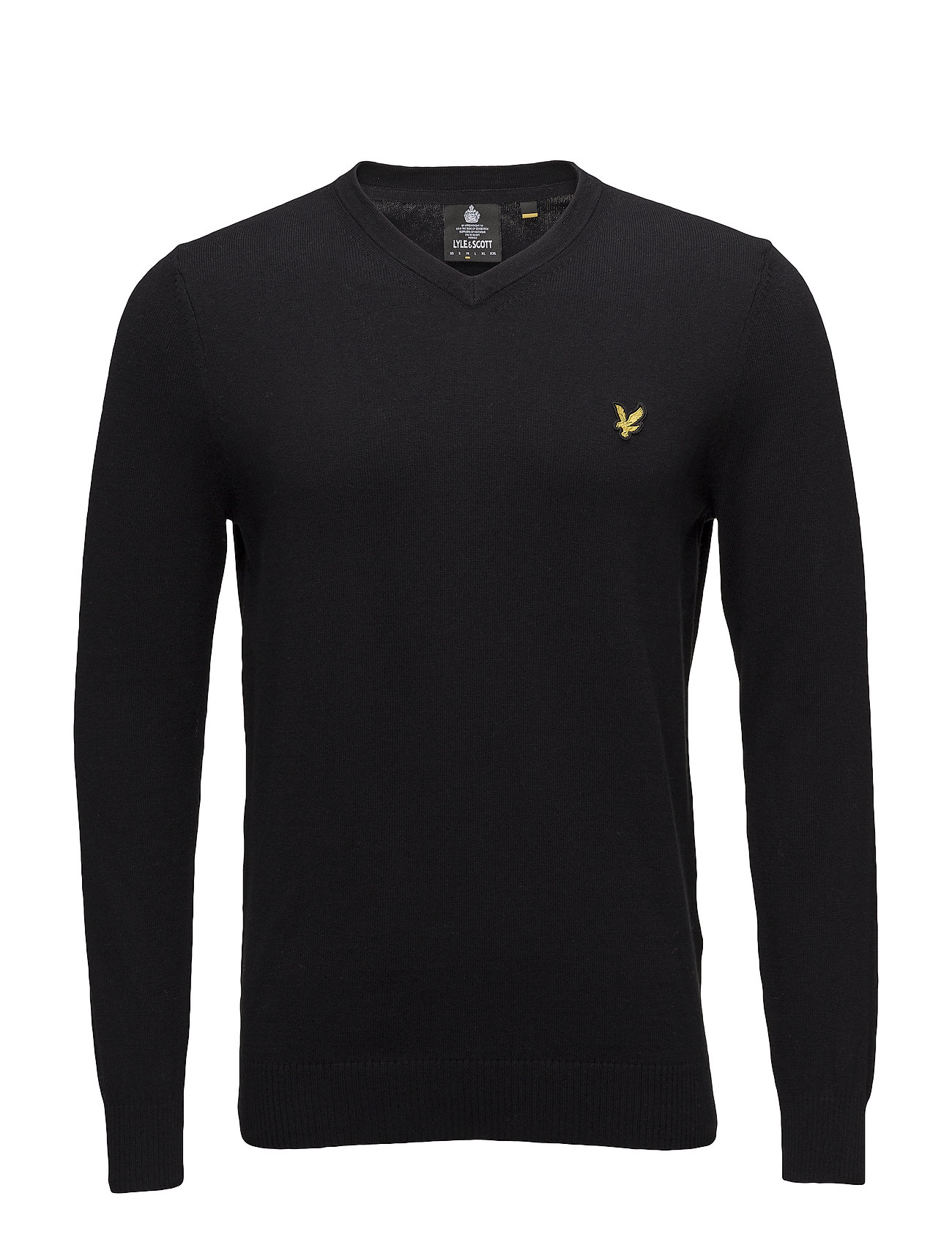 Cotton Merino V Neck Jumper Gebreide Trui V Hals Zwart Lyle Scott lyle scott kopen in de aanbieding Cotton Merino V Neck Jumper Gebreide Trui V Hals Zwart Lyle Scott lyle scott kopen in de aanbieding