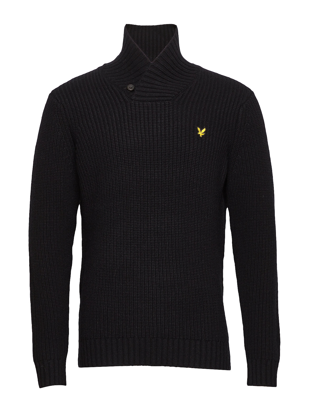 Shawl Neck Jumper Gebreide Turtleneck Coltrui Zwart Lyle Scott lyle scott kopen in de aanbieding Shawl Neck Jumper Gebreide Turtleneck Coltrui Zwart Lyle Scott lyle scott kopen in de aanbieding