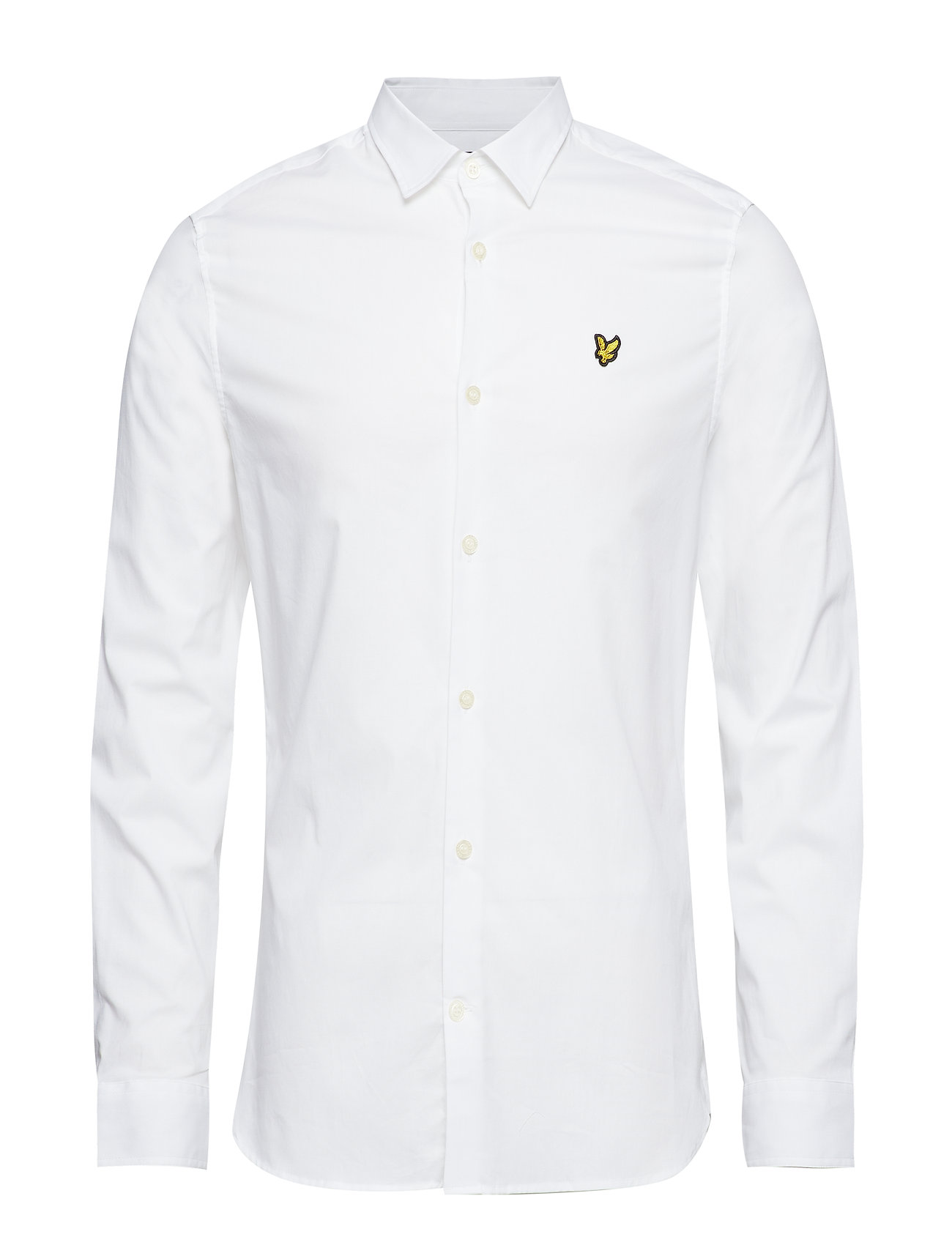 Scott Slim Fit Poplin ShirtwhiteLyleamp; Ls Nwn08m