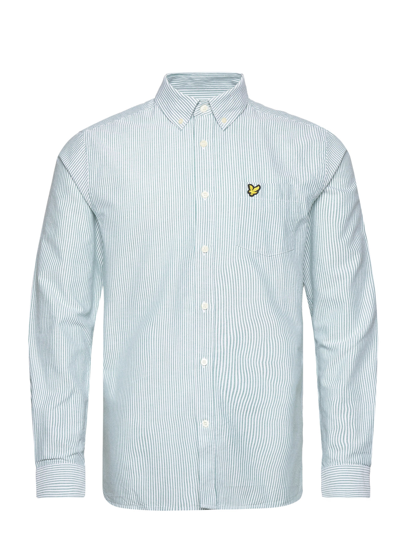 Stripe Oxford Shirt Blue Lyle & Scott 159704