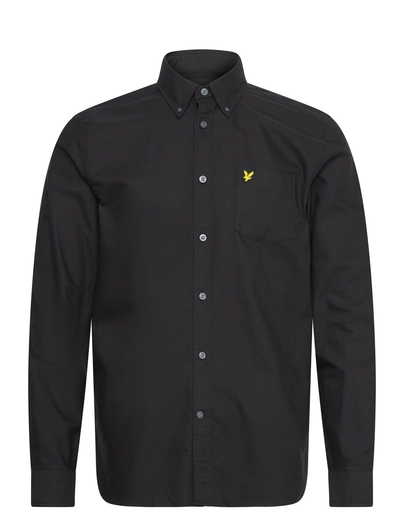 Lyle & Scott Plain Oxford Shirt Svart