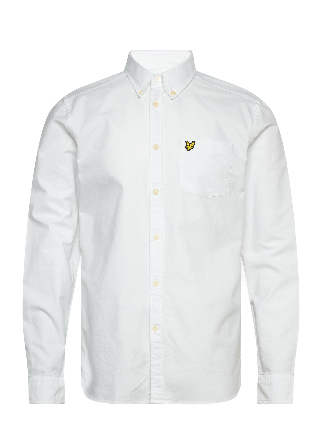 Lyle & Scott Plain Oxford Shirt Vit