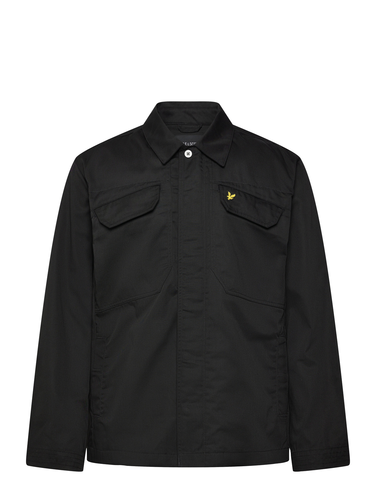 LYLE & SCOTT Multi Pocket Overshirt Schwarz - M - Herren