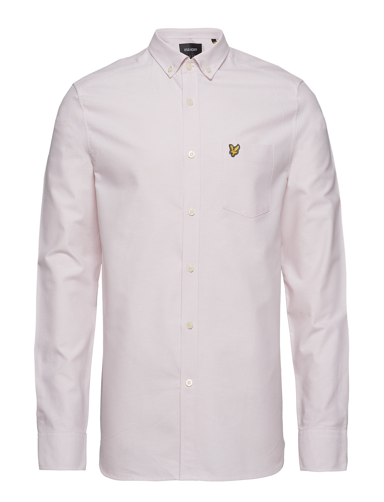 Oxford Shirt Overhemd Business Roze Lyle Scott lyle scott kopen in de aanbieding