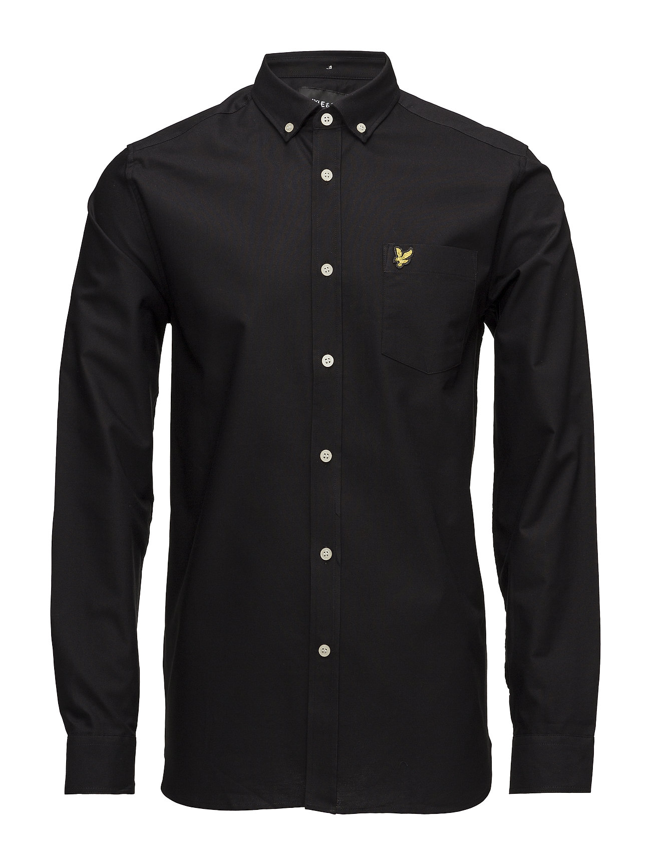 Oxford Shirt Overhemd Business Zwart Lyle Scott lyle scott kopen in de aanbieding