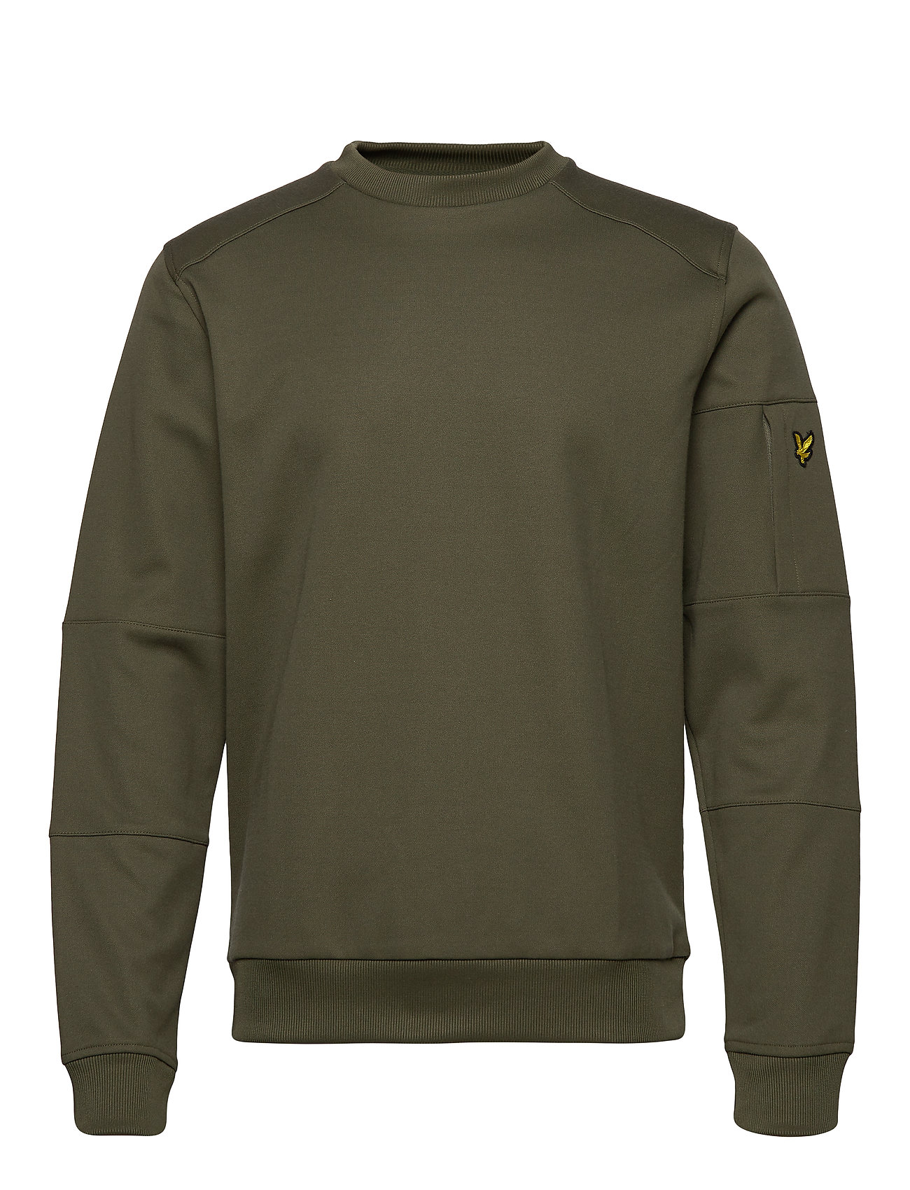 pocket crew sweatshirt