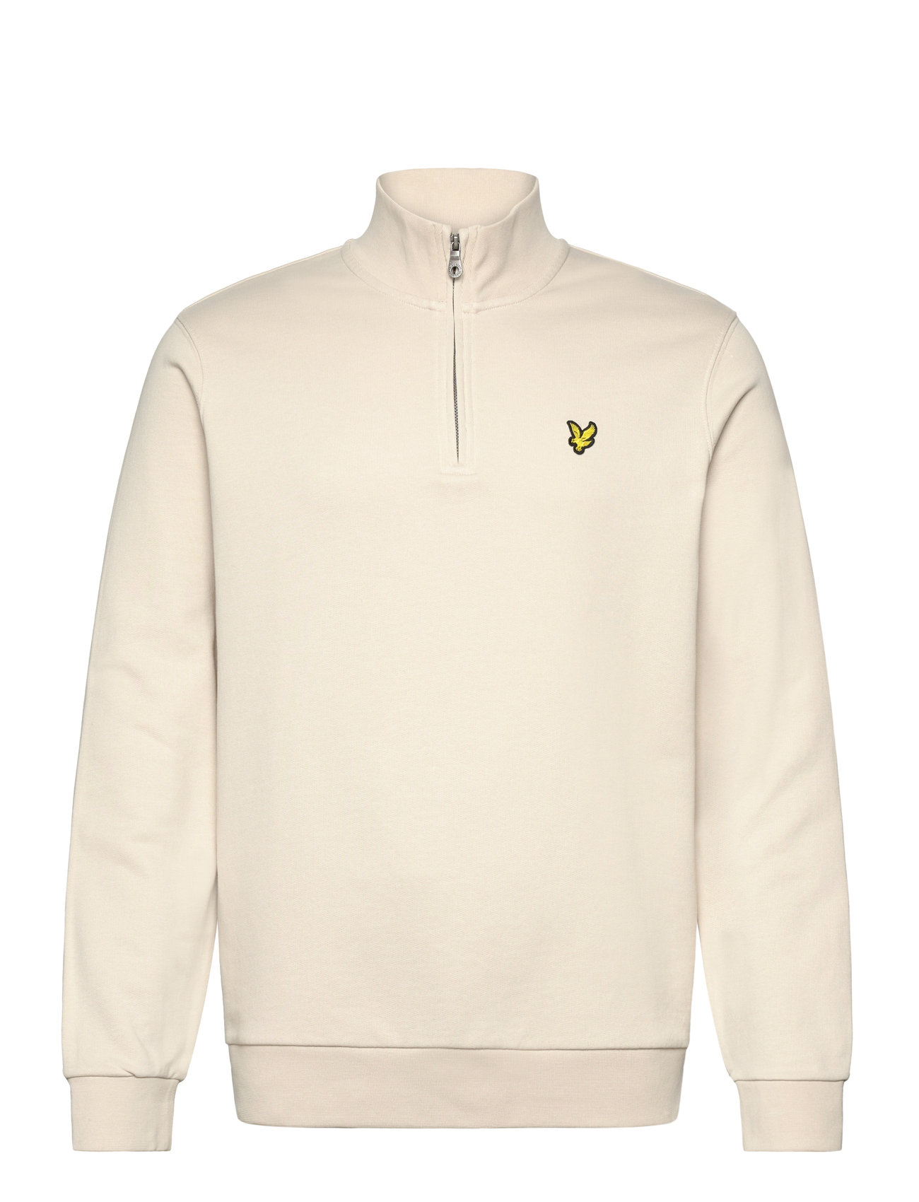 LYLE & SCOTT Loopback Quarter Zip Sweat Cream - XL - Herren