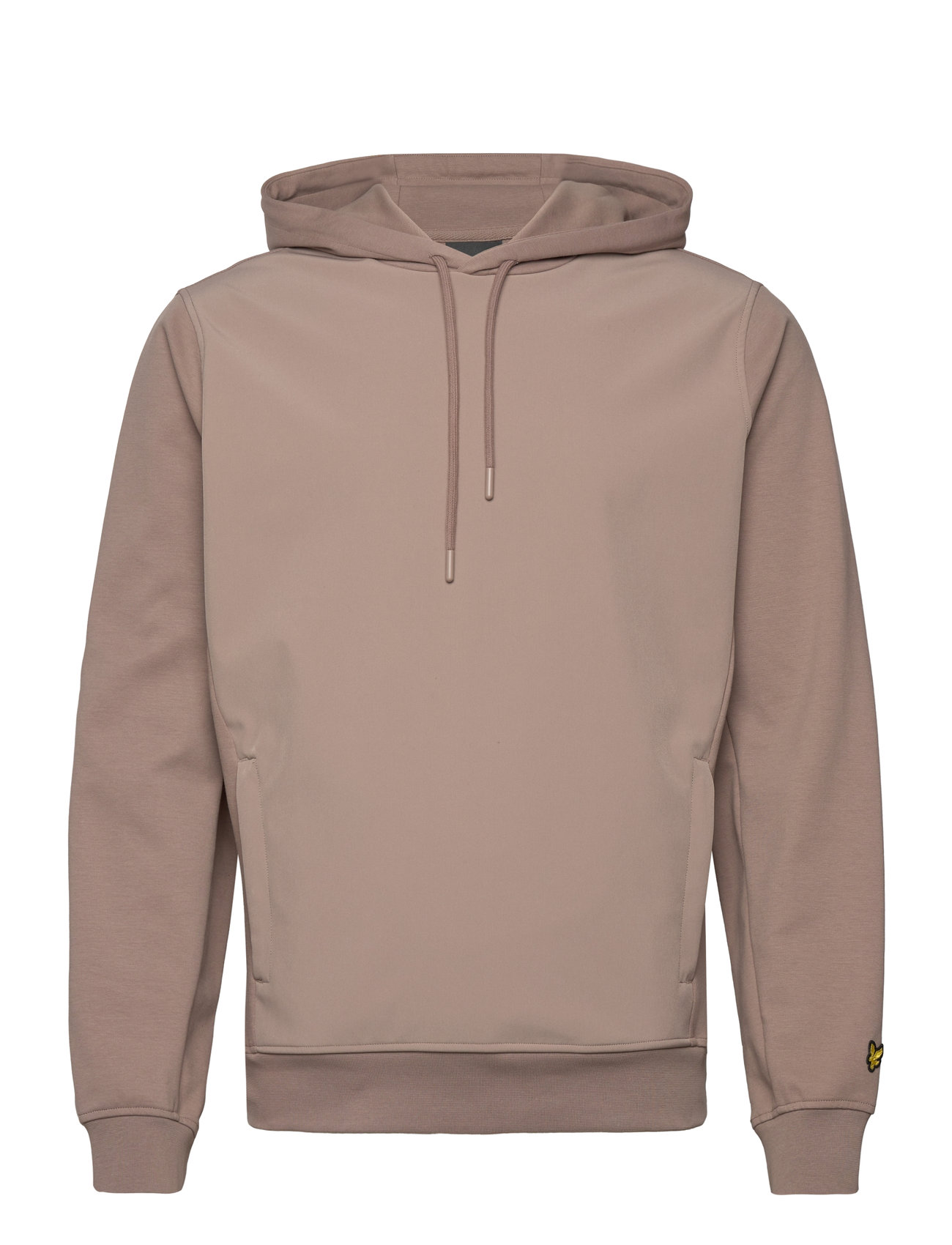 LYLE & SCOTT Softshell Hybrid Pullover Hoodie Braun - XS - Herren