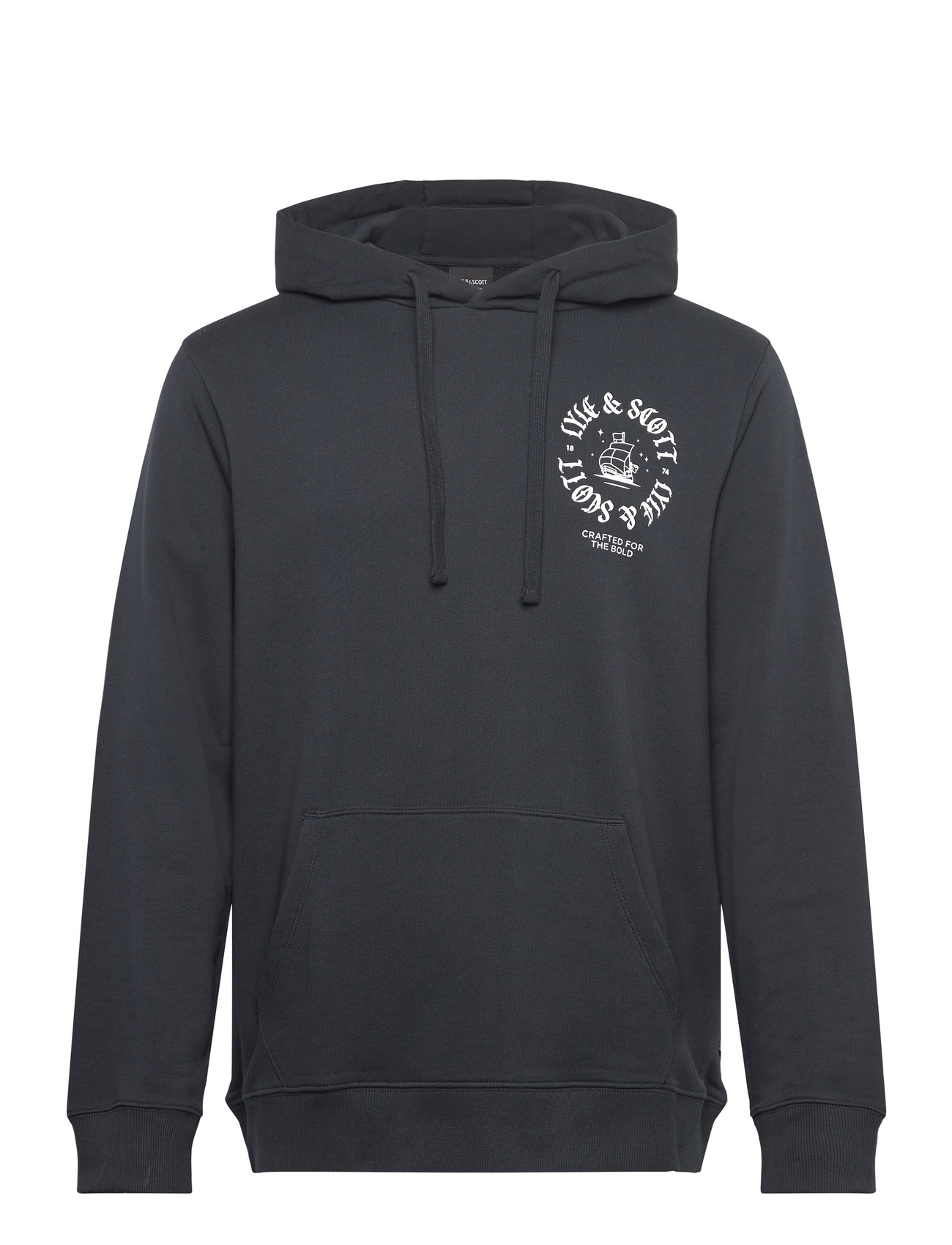 LYLE & SCOTT Ship Insignia Graphic Hoodie Grau - XXL - Herren