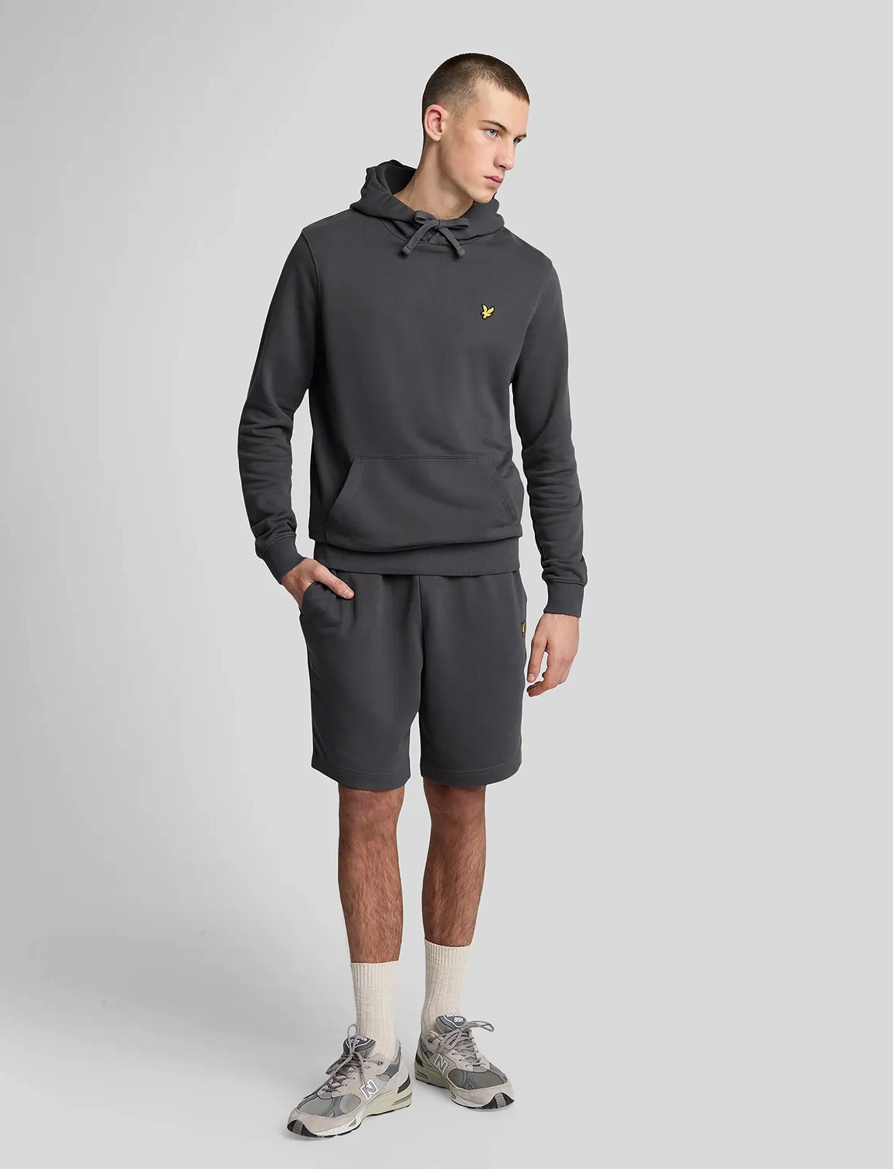 Lyle & Scott Sweat Short, S, Black, Shorts > Svedeshorts, Herre