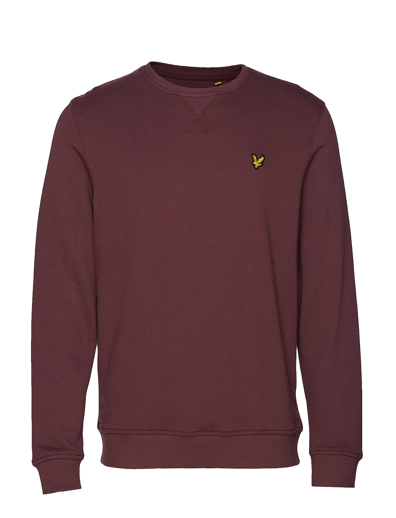 Pastel Purple jumper Lyle And Scott Crew Neck Sweatshirt in Dusky Lilac