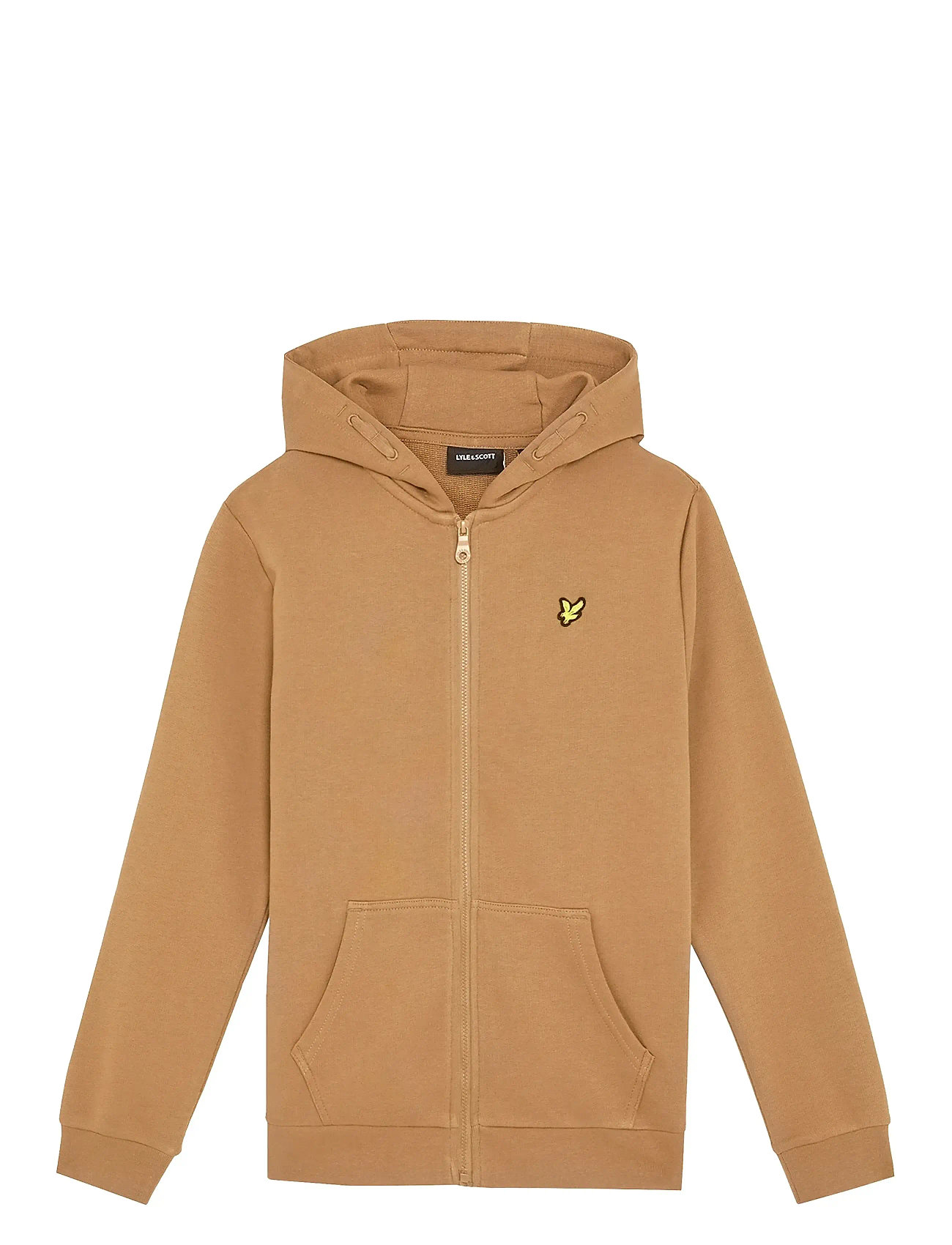 LYLE & SCOTT Zip Through Hoodie Braun - 122-128 - Kinder