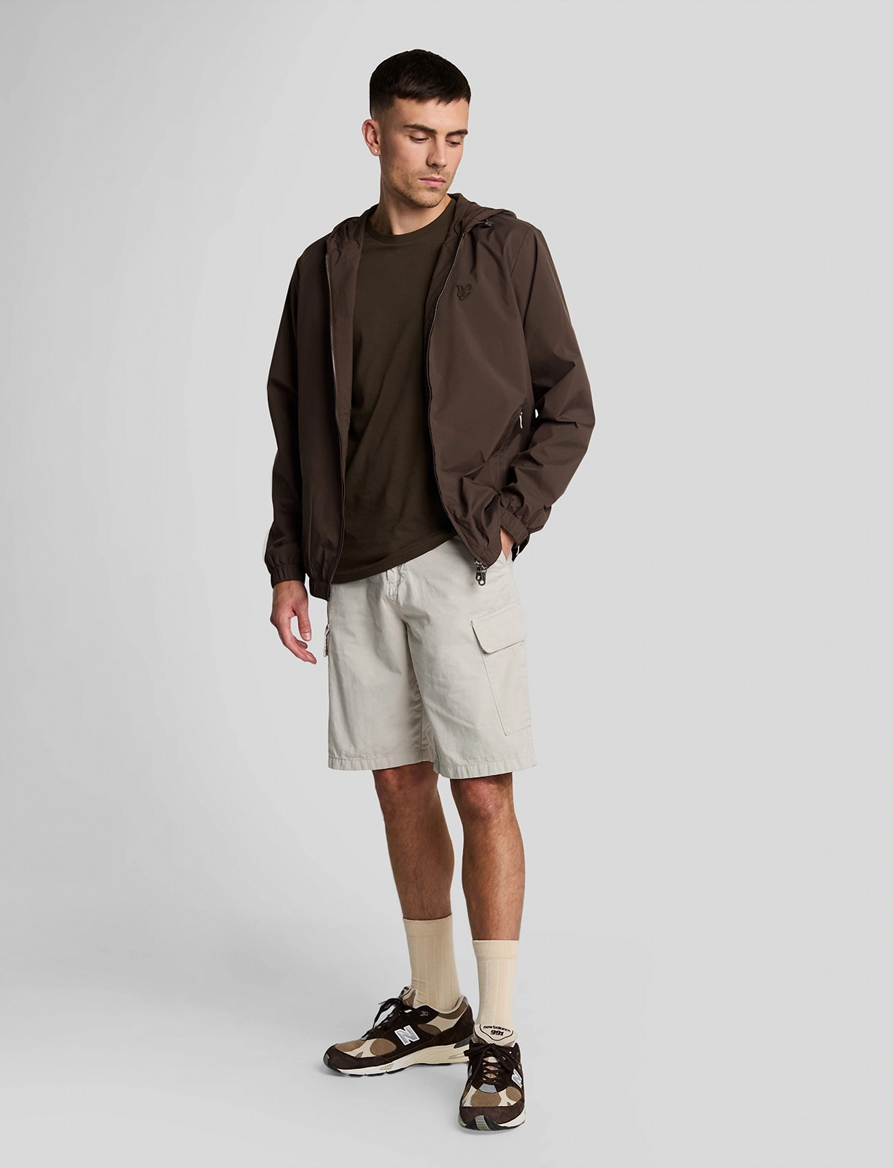 Lyle & Scott Cargo Short, 34, Beige, Shorts > Cargo Shorts, Herre