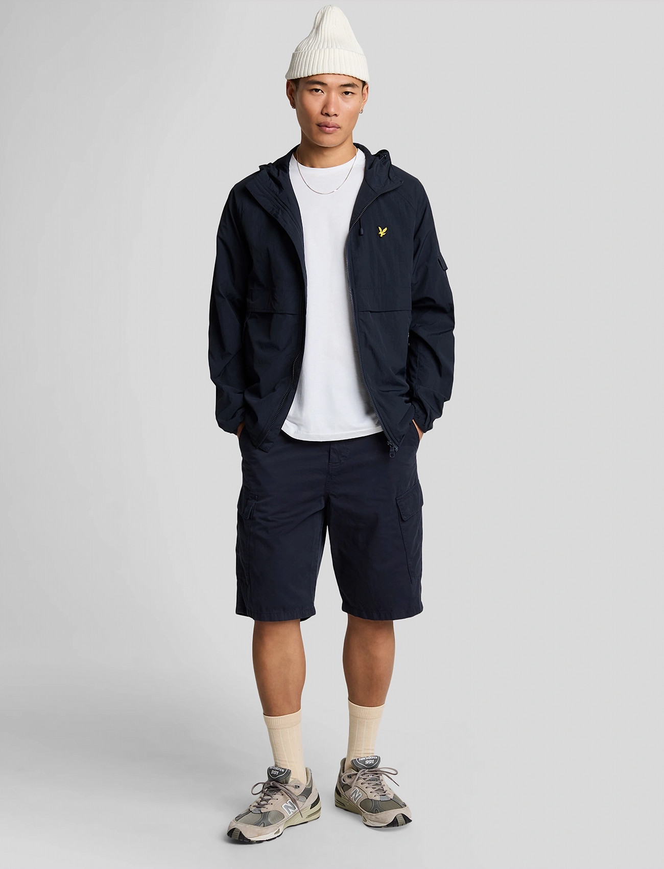 Lyle & Scott Cargo Short, 36, Navy, Shorts > Cargo Shorts, Herre