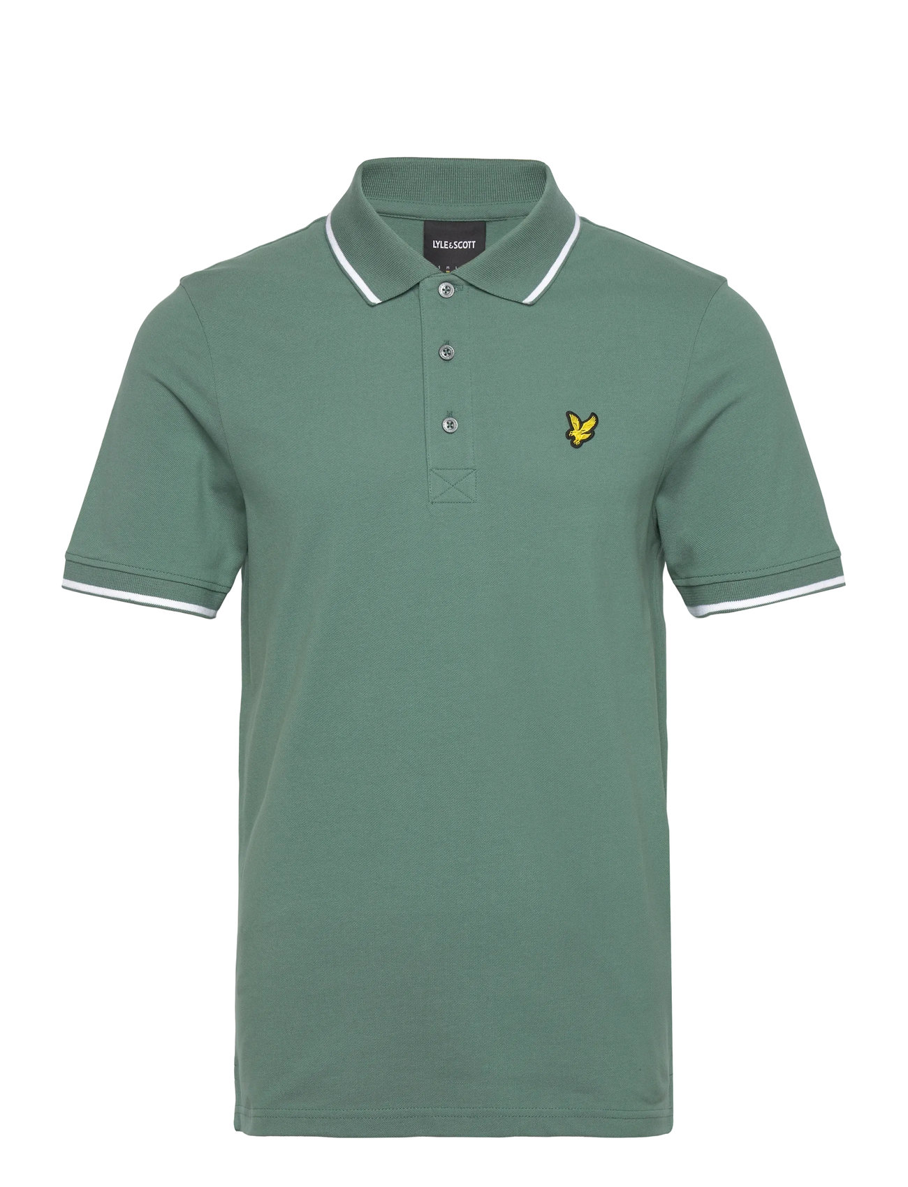LYLE & SCOTT Tipped Polo Shirt Grün - L - Herren