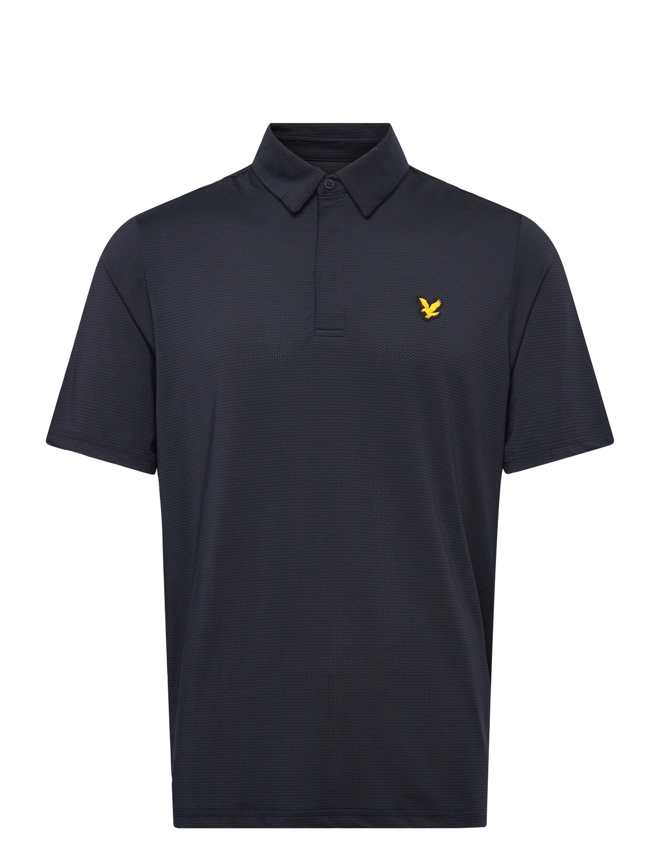 Lyle & Scott Golf Concealed Placket Polo Shirt, XL, Navy, Sport Polos > Sport Short-sleeved Polos, Herre