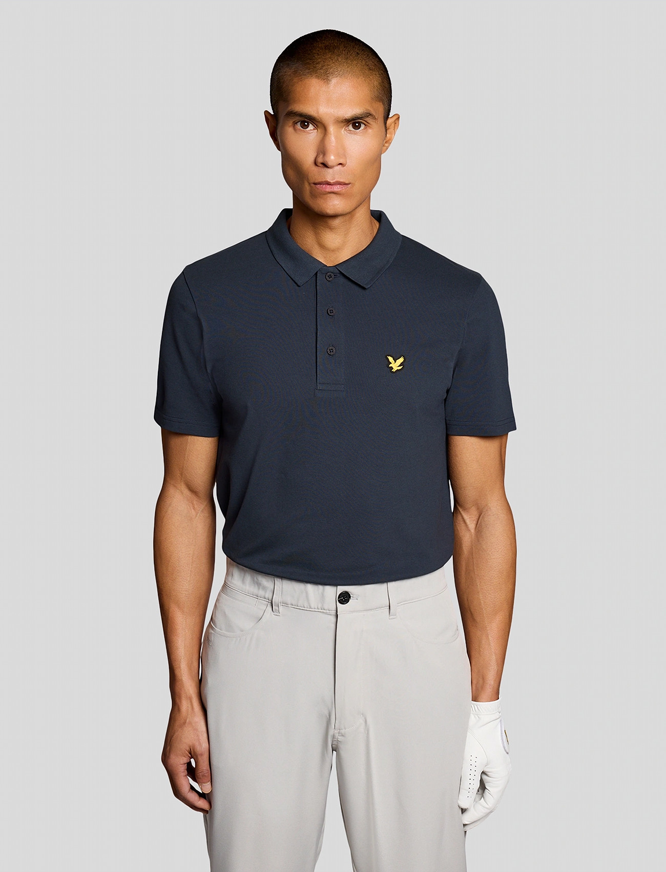 Lyle & Scott Golf Core Polo, XL, Navy, Sport Polos > Sport Short-sleeved Polos, Herre