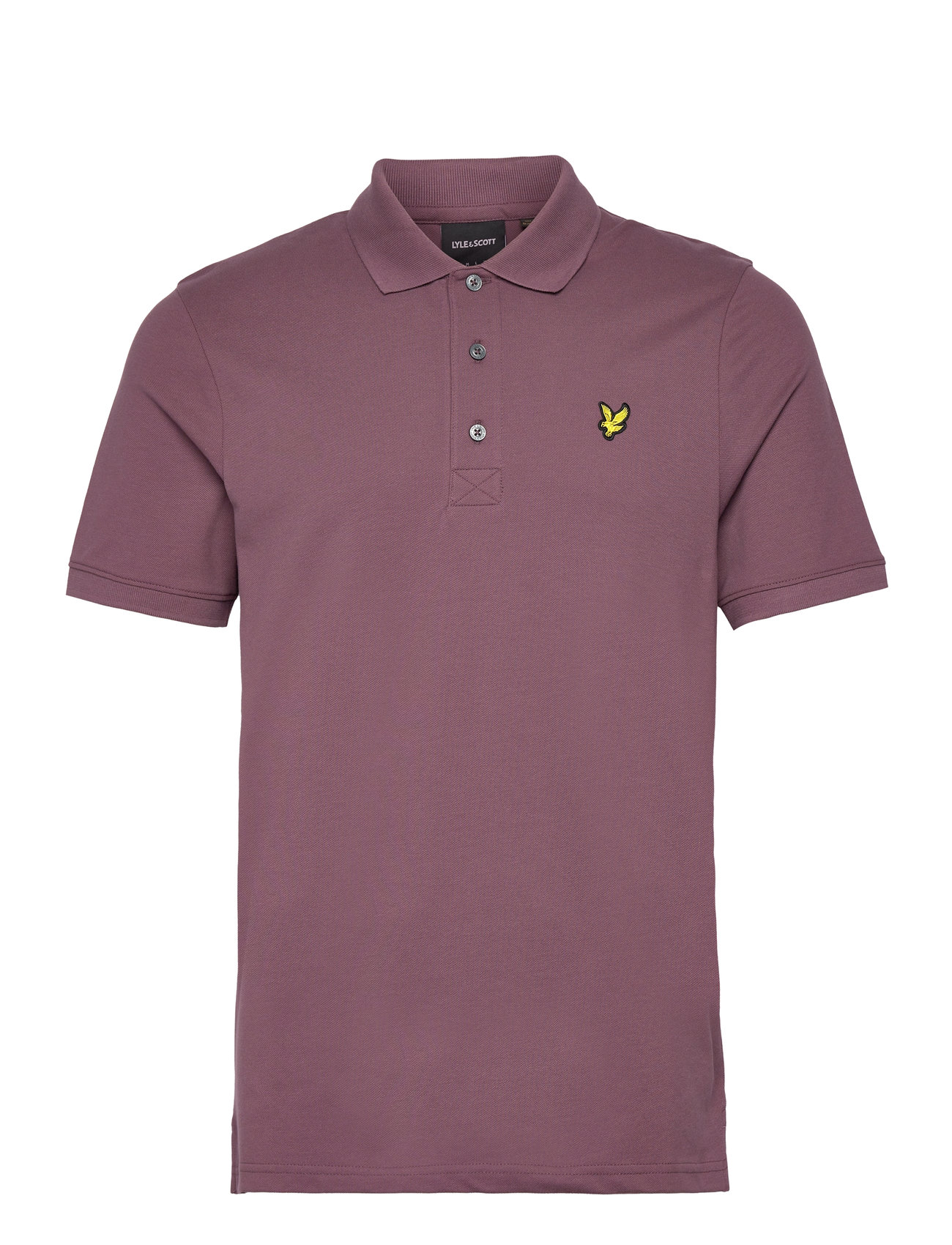 Plain Polo Shirt Purple Lyle & Scott 100970