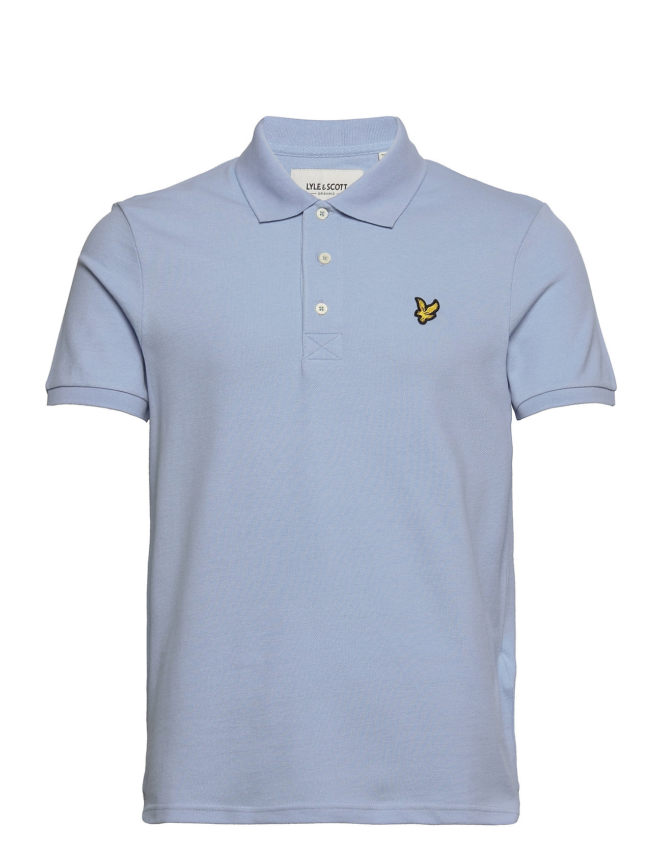 Plain Polo Shirt Blue Lyle & Scott 100960
