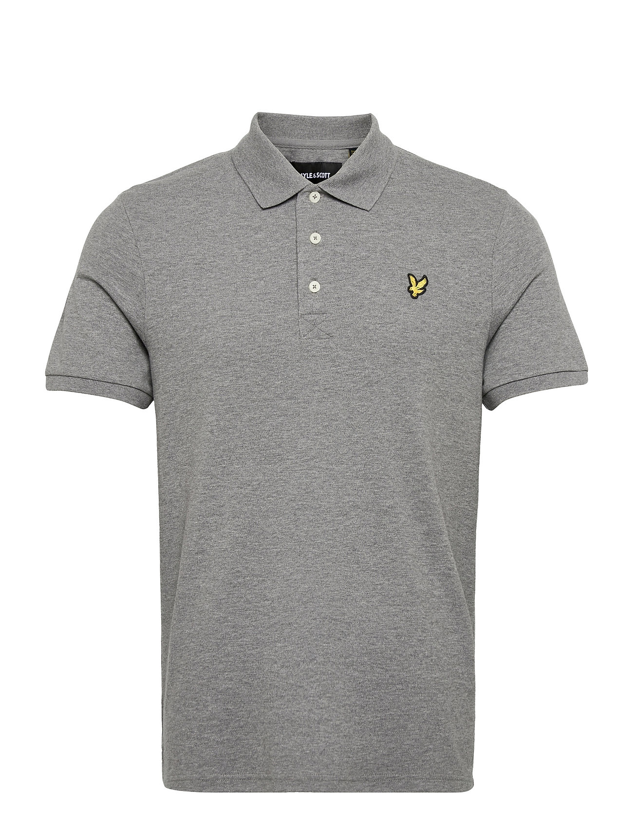 Plain Polo Shirt Grey Lyle & Scott