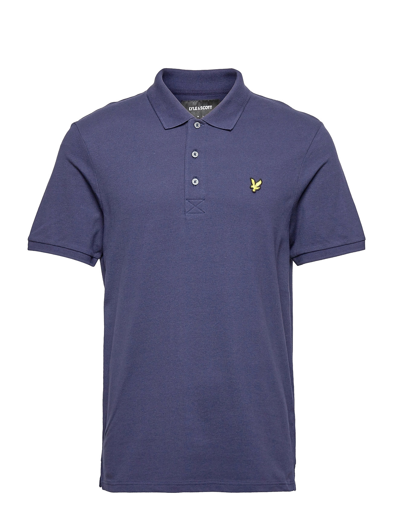 Plain Polo Shirt Blue Lyle & Scott 100946
