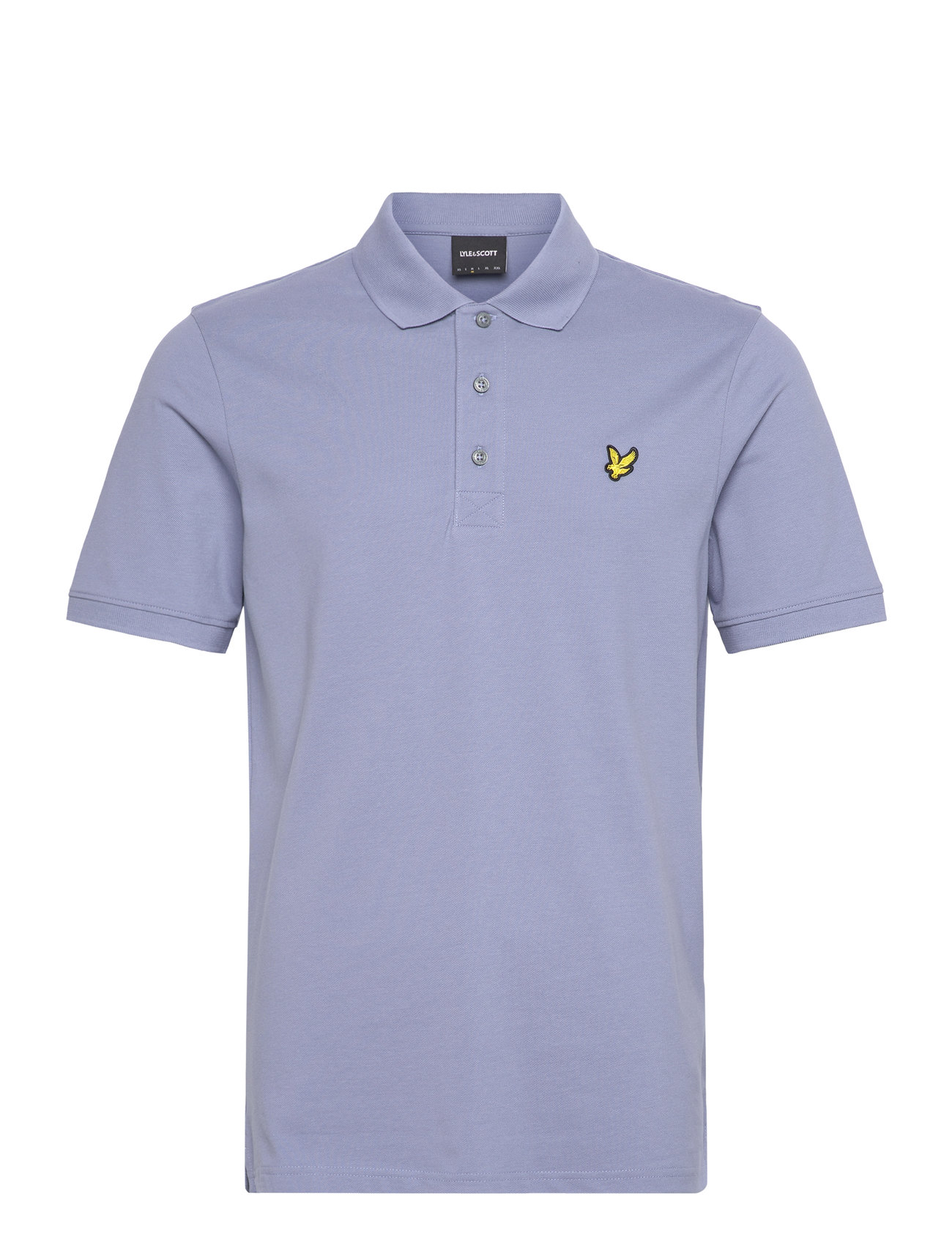 Plain Polo Shirt Blue Lyle & Scott 100968