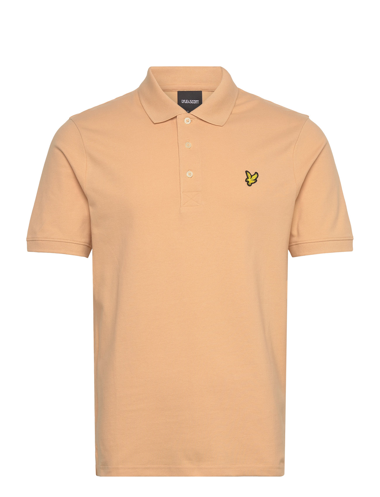 Lyle & Scott Plain Polo Shirt Beige