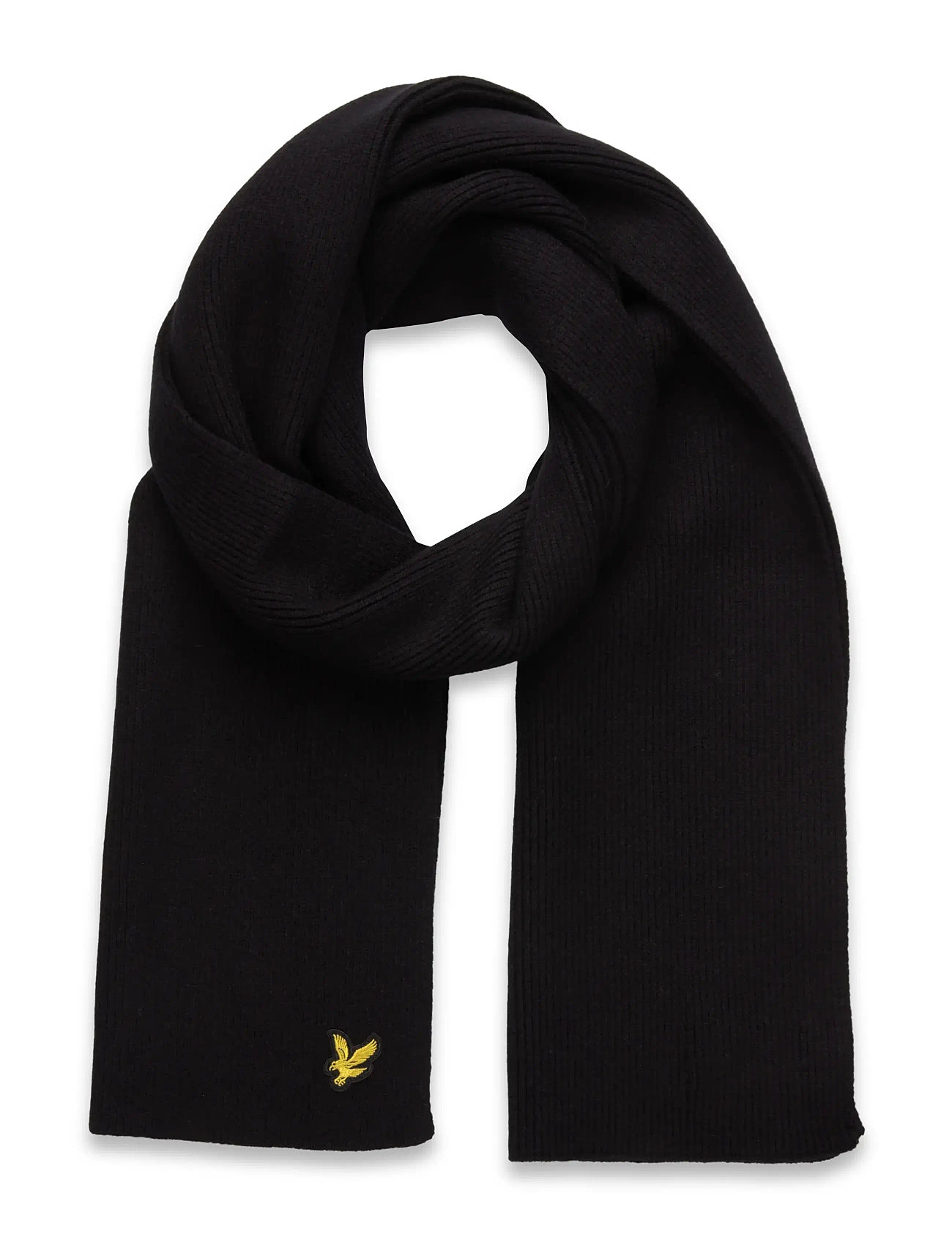 Lyle & Scott Scarf, 110X 20 cm, Black, Tørklæder & Halsvarmere > Tørklæder, Børn