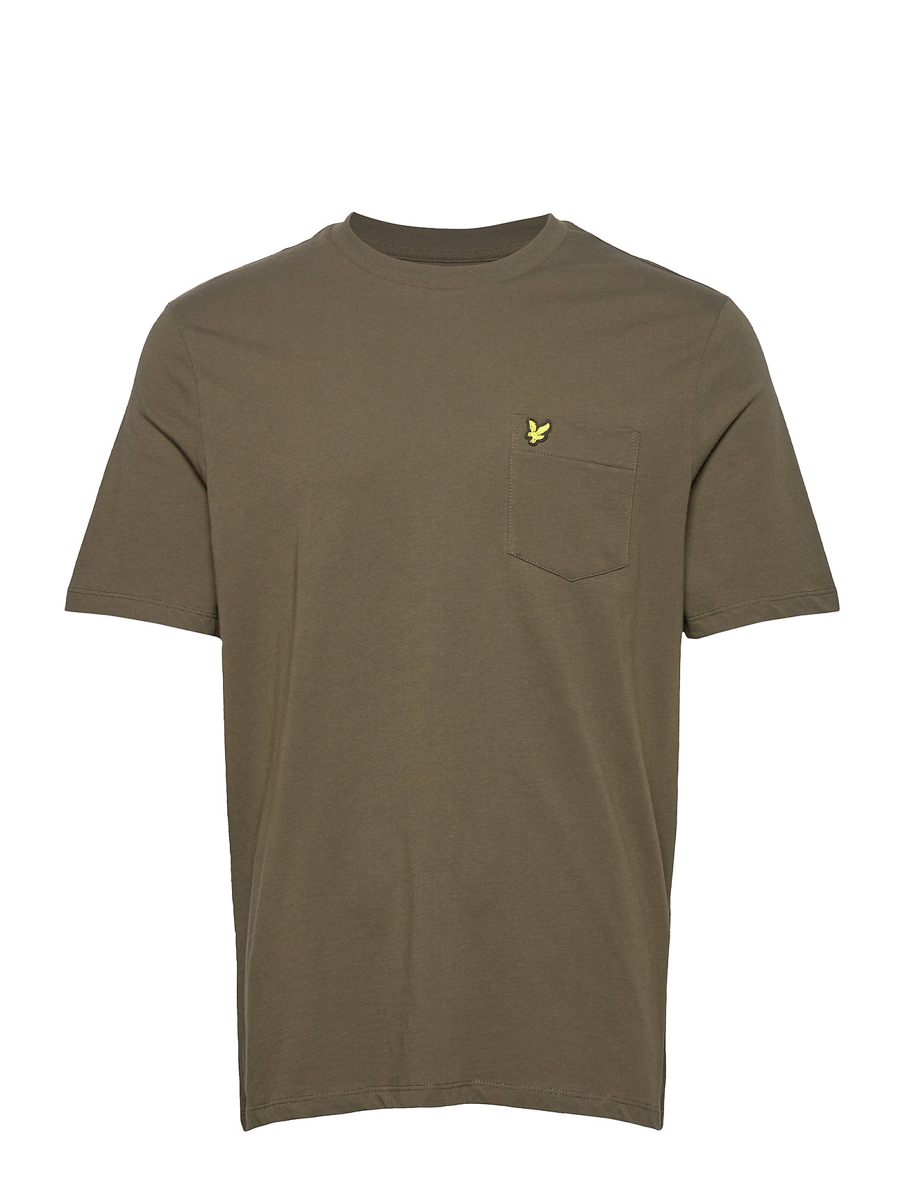 Lyle & Scott Relaxed Pocket T-Shirt T-shirts Short-sleeved Grön [Color: TREK GREEN ][Sex: Men ][Sizes: XS,S ]