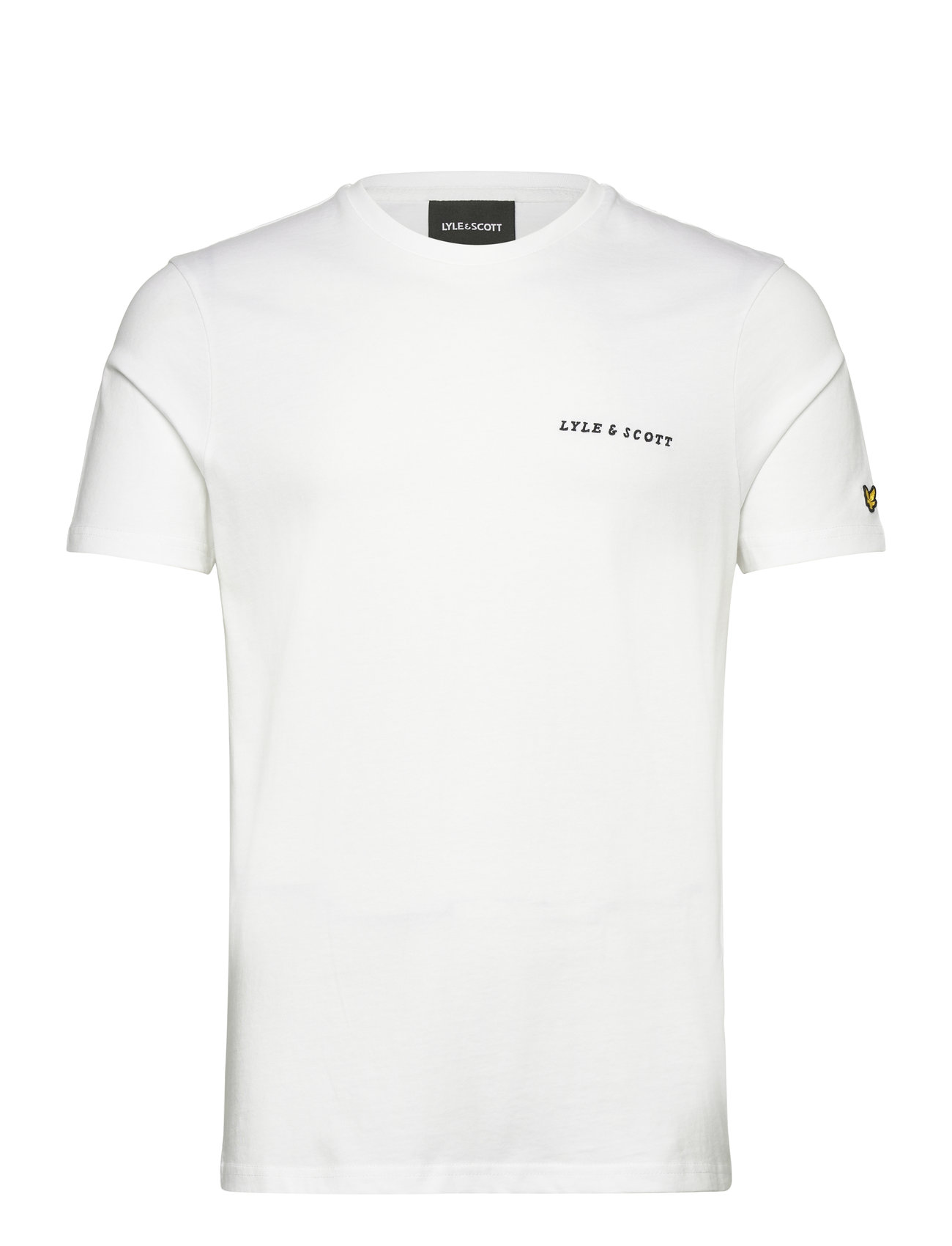 Lyle & Scott Embroidered T-Shirt Vit